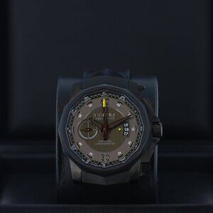 Corum Admiral's Cup Chronograph 48mm, Black Dial, Limited Edition-Black Titanium